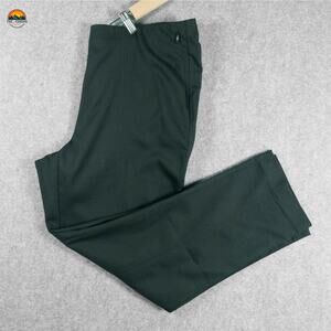 J. Jill Dress Pants Black Essential Cotton Stretch Tapered Leg Women's Size 15